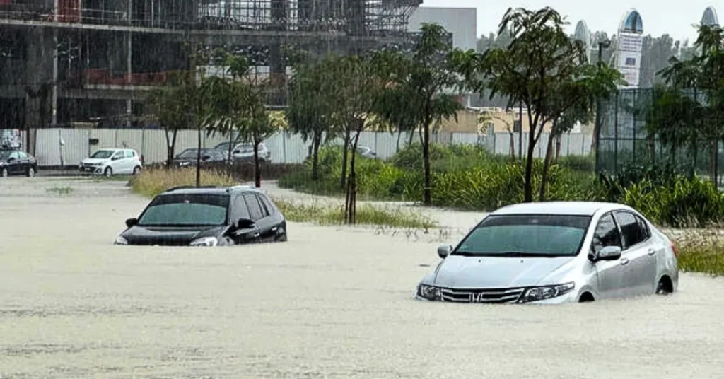 Dubai Flooding Closes Schools and offices across the Country