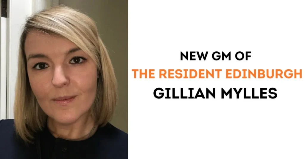 New GM of The Resident Edinburgh Gillian Mylles